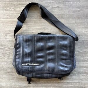 Alchemy Goods Jefferson Messenger Bag GaryManuel Bike Inner‎ Tubes Upcycle Black